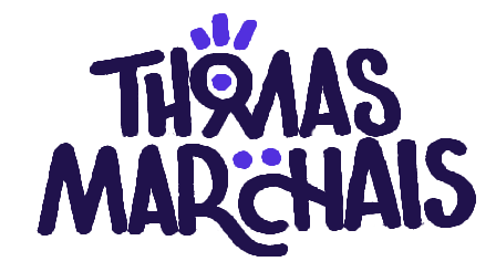 Logo de Thomas Marchais Designer artiste graphique