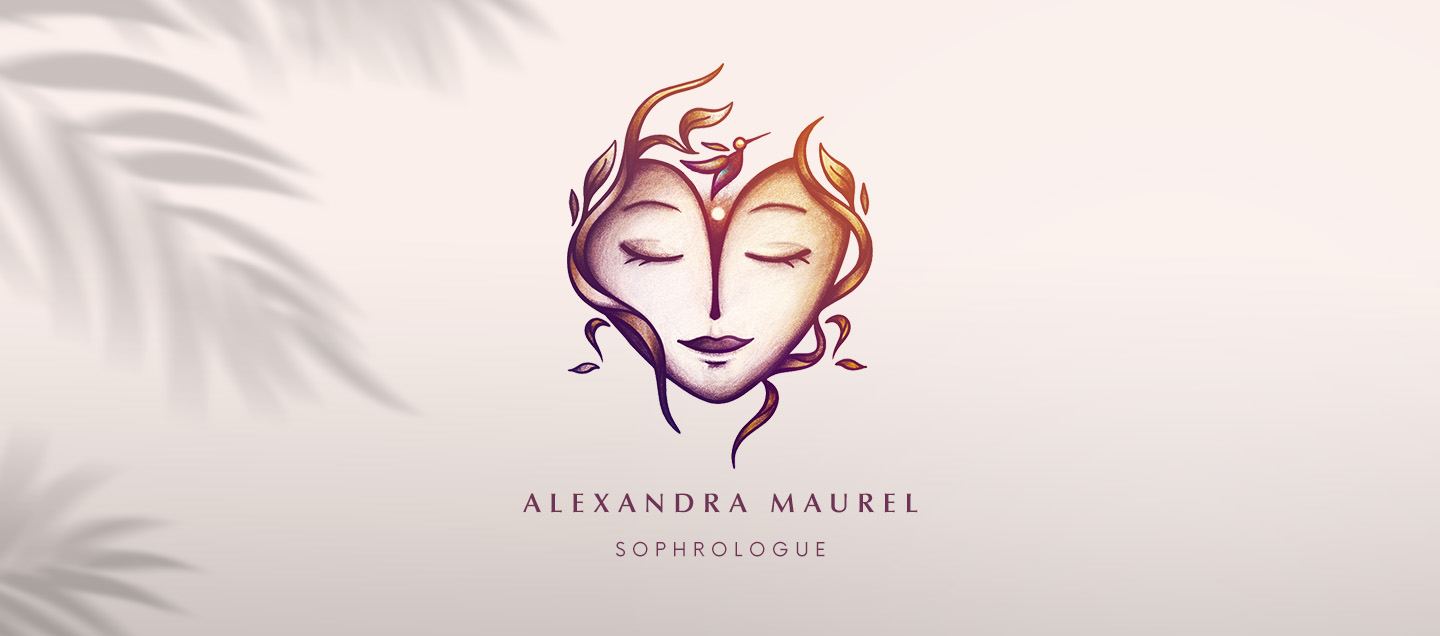 Présentation de la création du logo de Alexandra Maurel